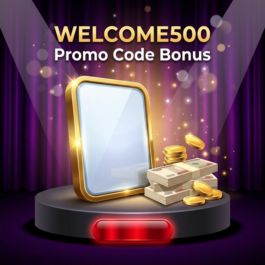 WELCOME500 Promo Code Bonus